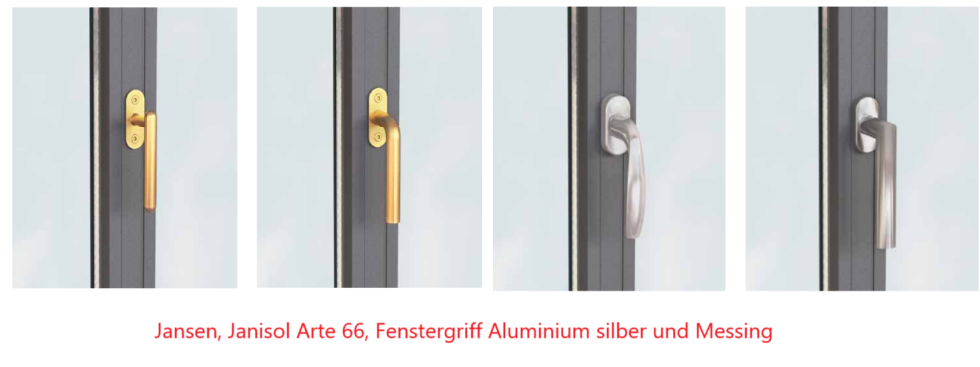 Jansen, Janisol Arte 66, Fenstergriff